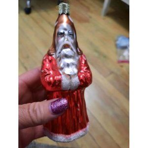 Red Coat Wise Man Retired Old World Christmas Ornament